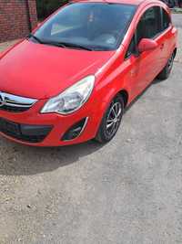 Opel Corsa 2011 kolor czerwony