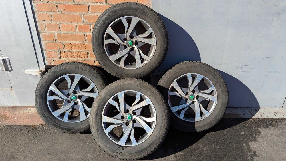 Колеса зимові R15 5*100 Barum Polaris 5 Skoda Audi VW Toyota Seat