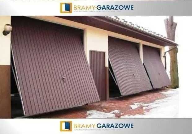 Brama garażowa UCHYLNA ROZWIERNA  NA M2 bramy uchylne SZYBKO Cały Kraj