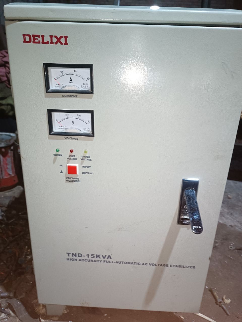 Стабилизатор напряжения DELIXI TND-15KVA