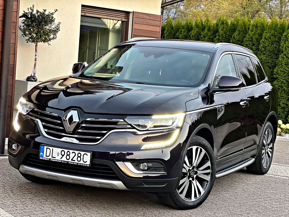 Renault Koleos SALON POLSKA 2.0d177KM 4x4 INITIALE Paris! Wentyl. Skóra*BOSE Automat