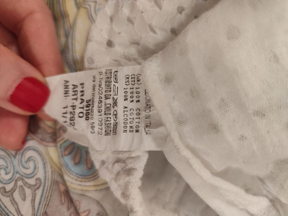 Нарядный летний костюм для девочки р. 134-140