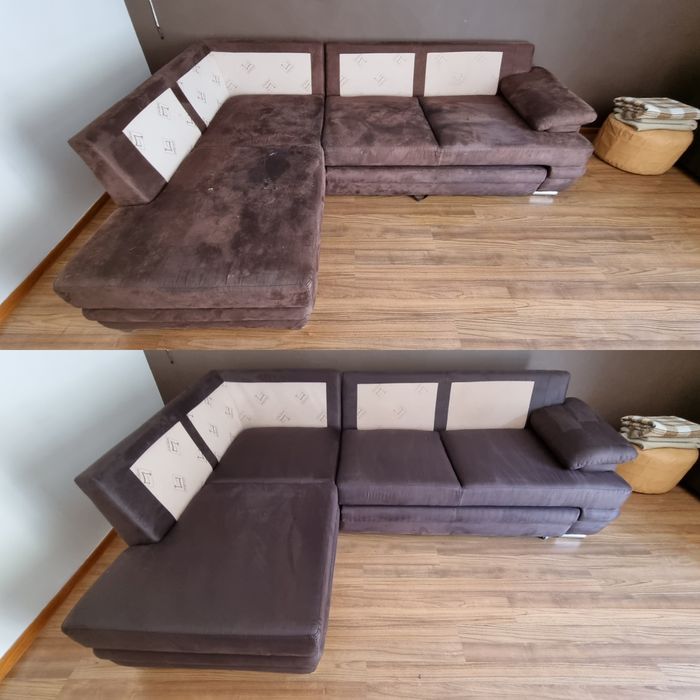 Pranie. Czyszczenie tapicerek narożników itp PODSZUSZANIE-MATERIAŁU