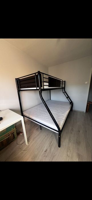 Łóżko Piętrowe 3-osobowe 140x200 90x200 materace DO NEGOCJACJI