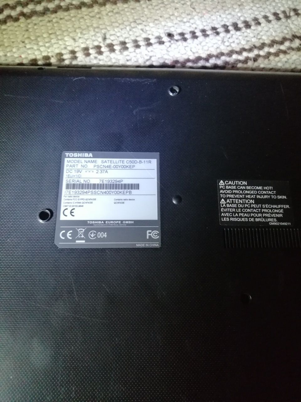 Computador Toshiba