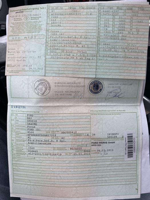 Ford Focus 2 1.6TDCI