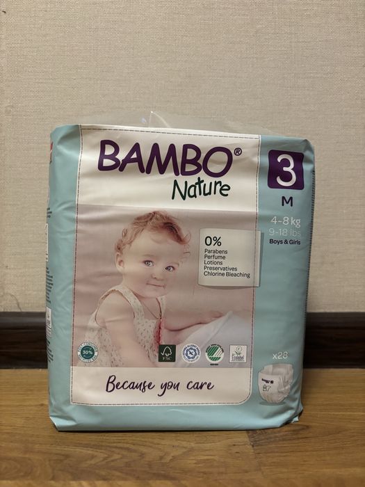 Екопідгузники Bambo 3