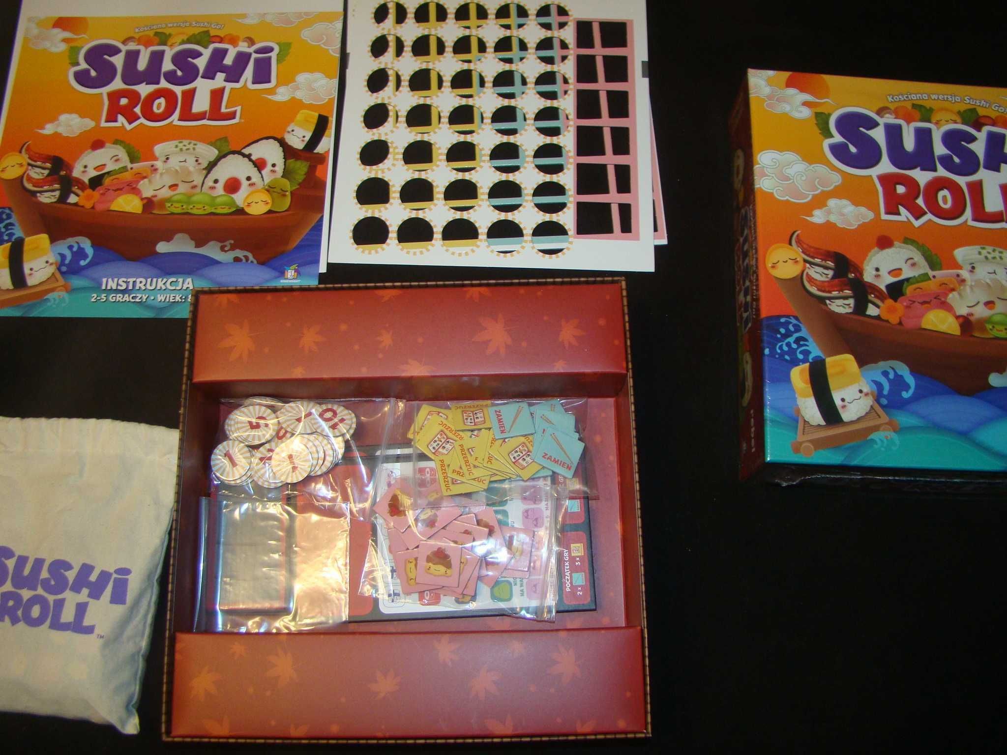 Duopak: Sushi Roll + Decipher gra planszowa rebel foxgames go