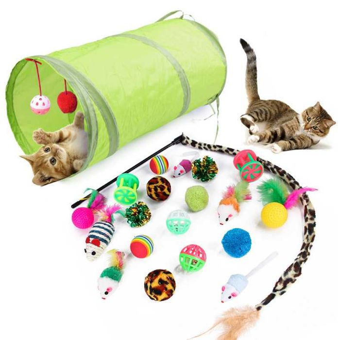 Тоннель игровой для кошек и собак 120см. Новый