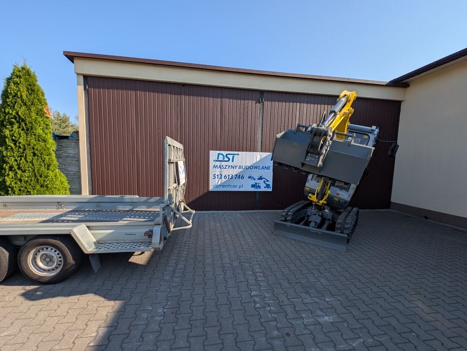 Wynajem minikoparki Wacker Neuson ET24 VDS