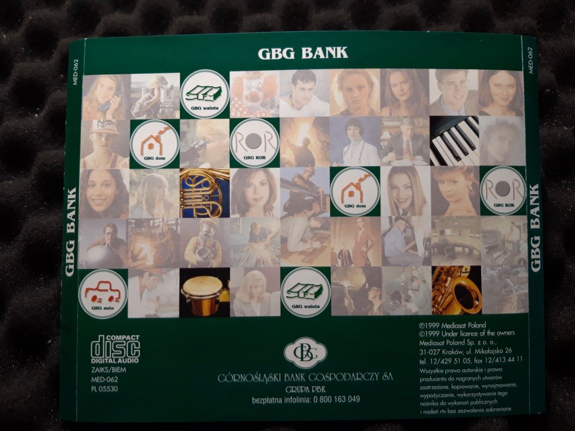 GBG Bank - Standardy Muzyki Filmowej (CD, 1999)