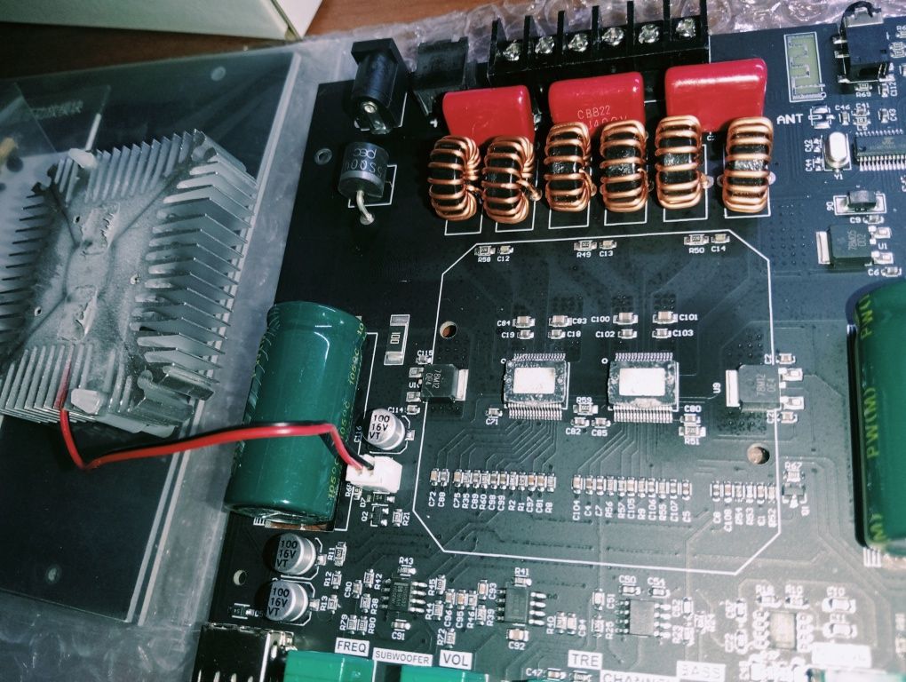 Підсилювач Bluetooth  ZK-HT21  2x160W+220W