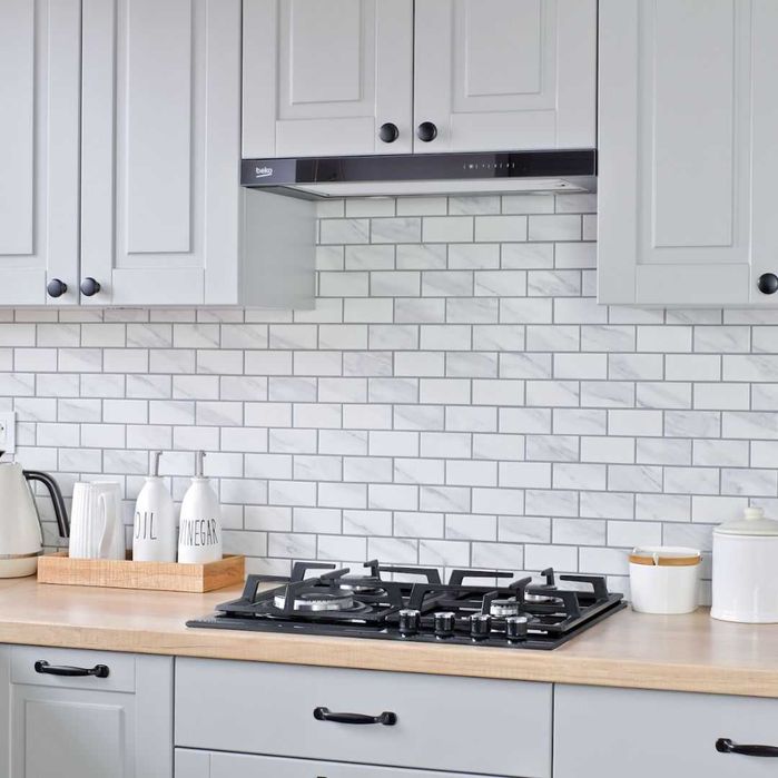 Mozaika Raw Decor Płytka Cegiełka XL Marble Matowa (3 plastry)