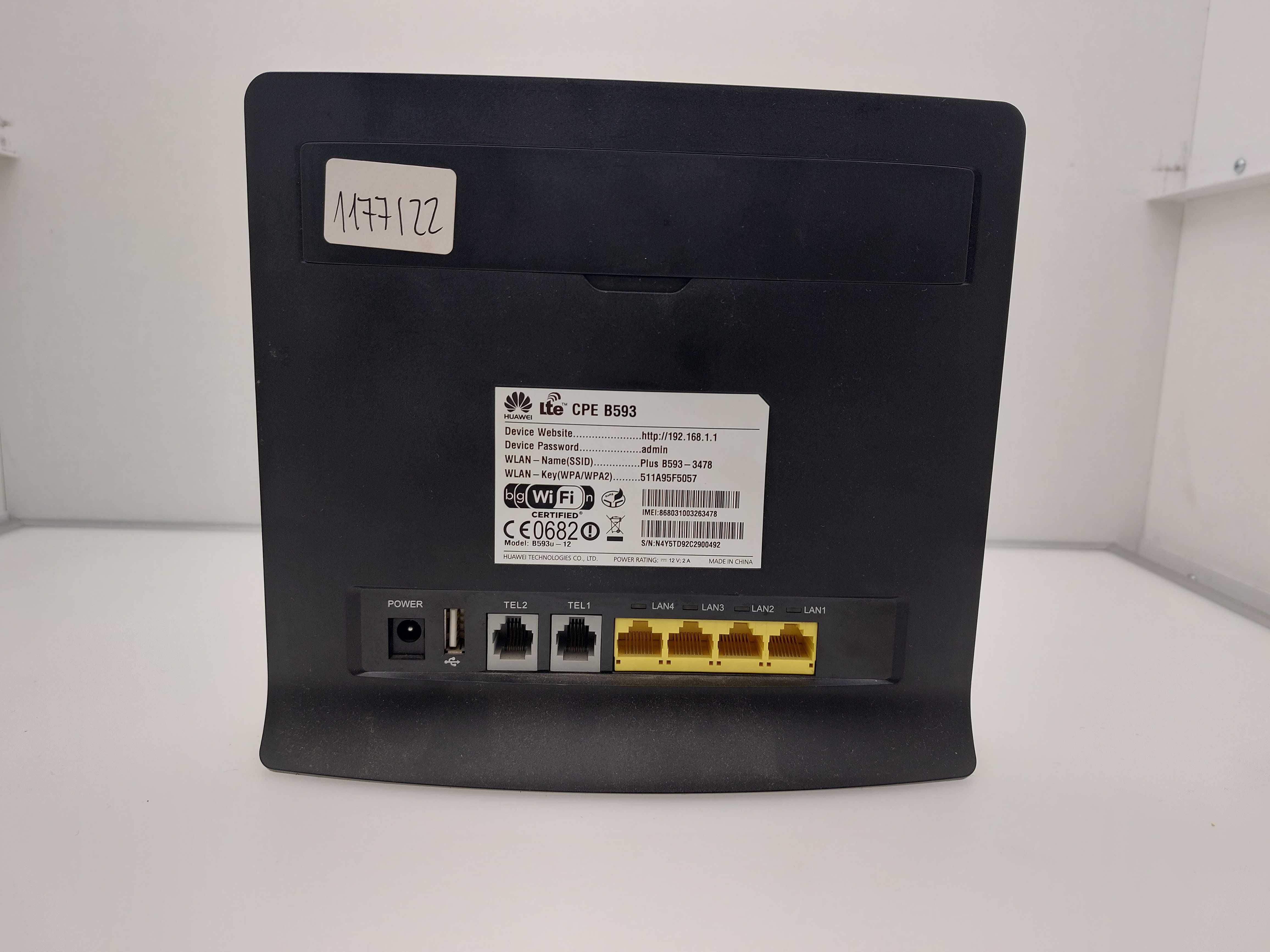 Router Huawei B593U-12(117/22psz)
