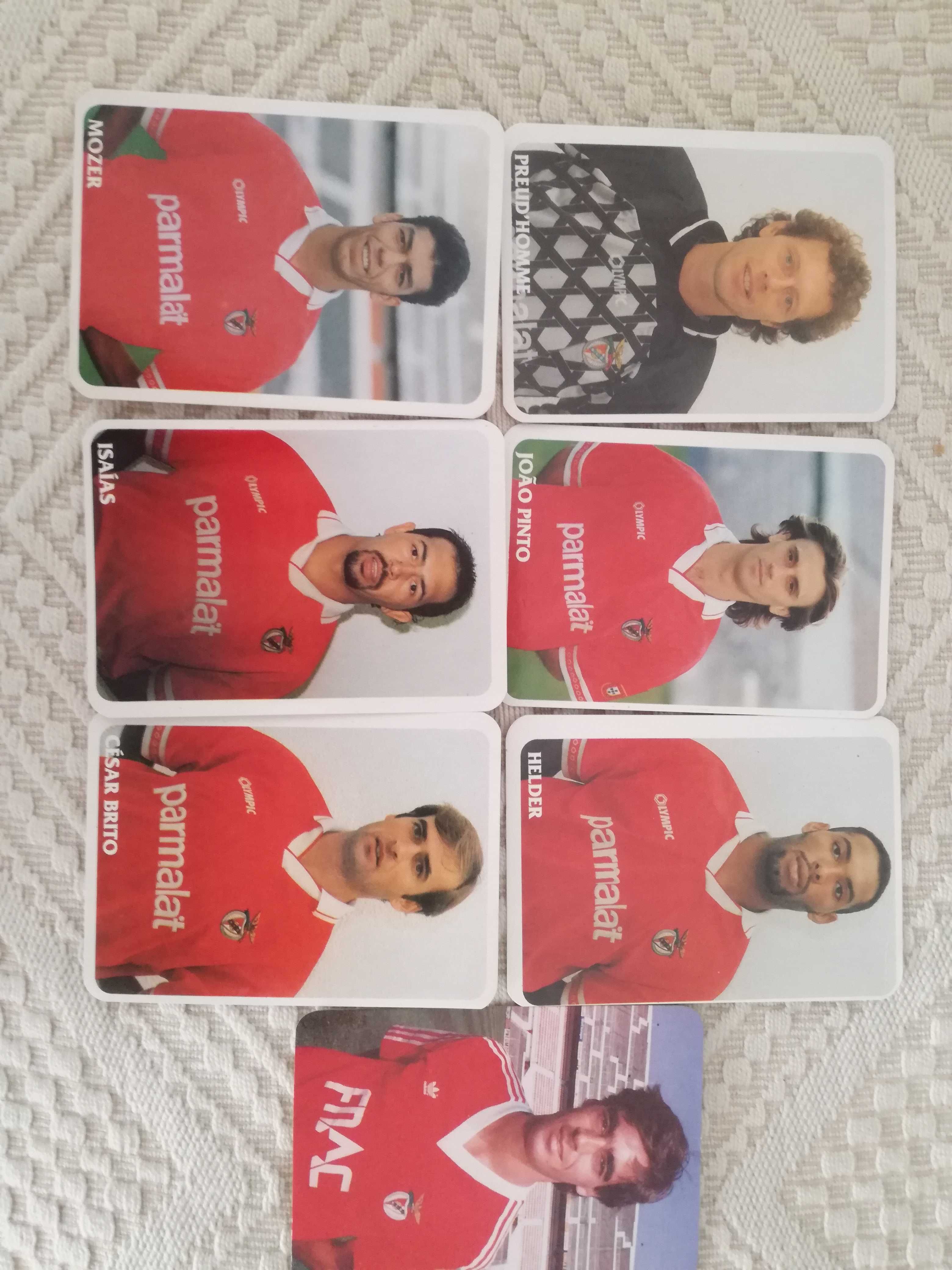 Vendo sete calendários de bolso do Benfica,de coleção,para faltas.