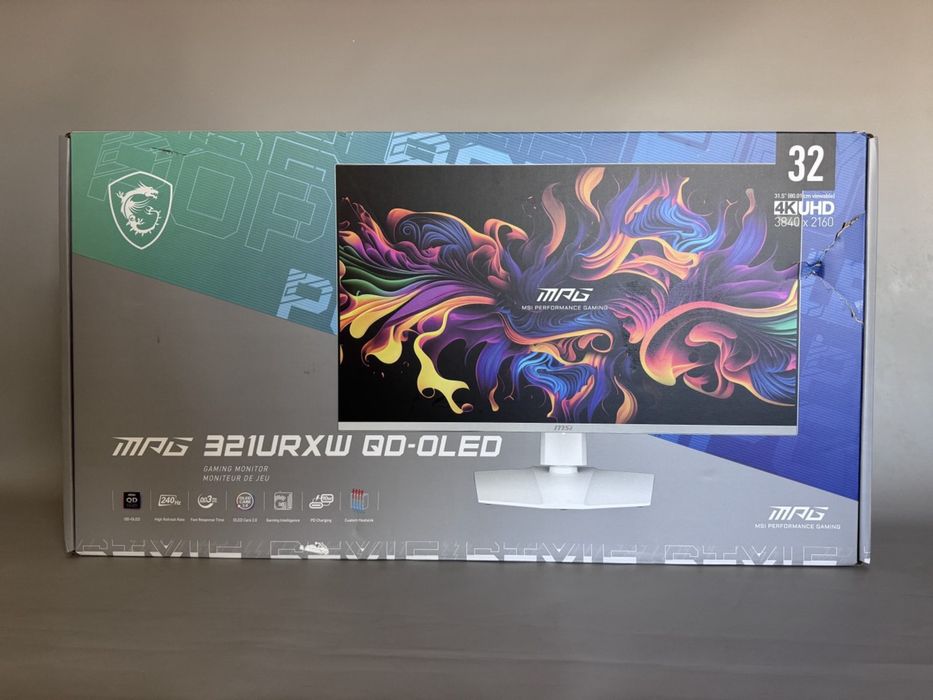 Монитор MSI MPG 321URXW QD-OLED 1 шт. NEW!