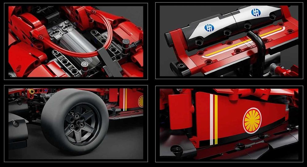 ‼️Конструктор Technic Ferrari SF-24 F1 Car (JZH-052) (1070 деталей)