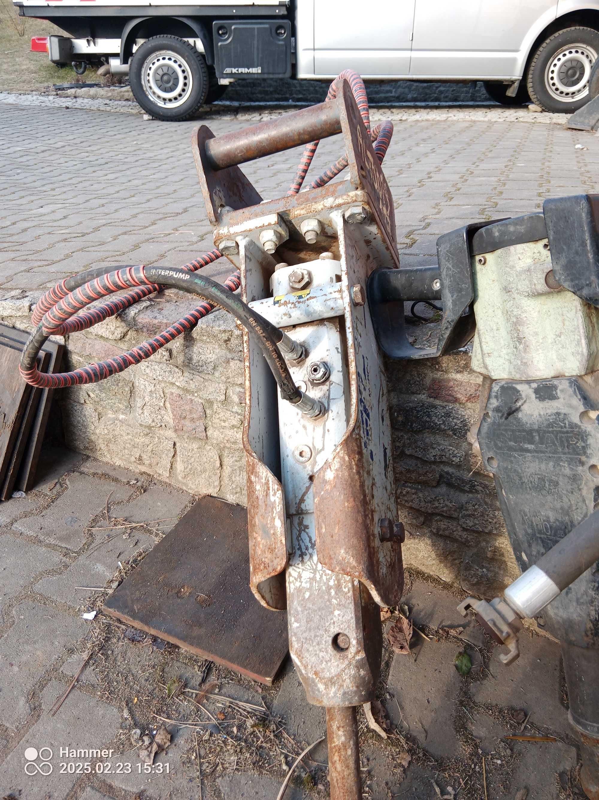 Młot Hydraulik FX15 - TOP  Kubota 2-2.5 t