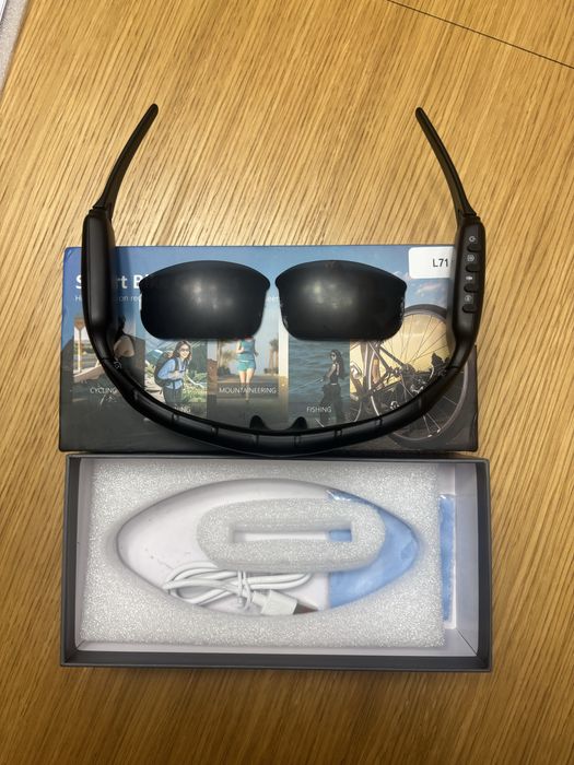 Okulary sportowe z kamerą