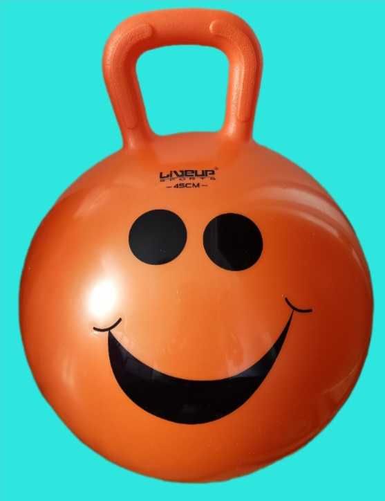 М'яч для фітнеса дитячий 45 см Orange  LiveUp