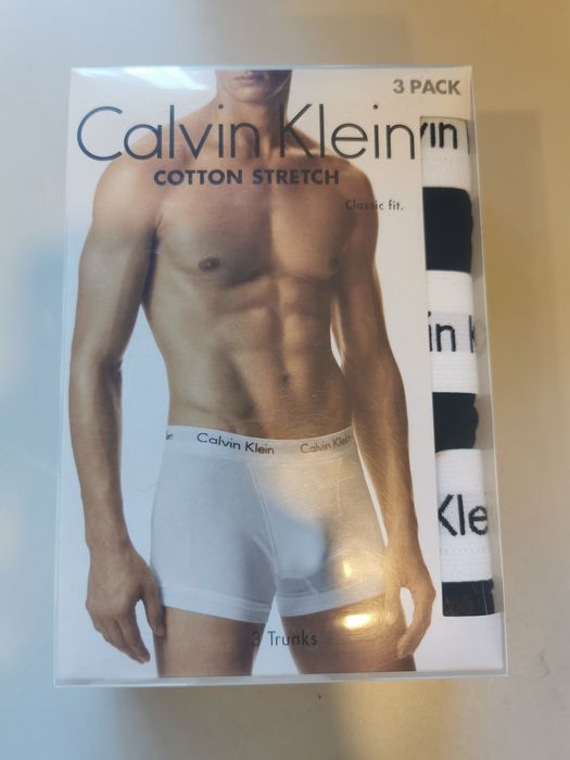 Bokserki Calvin Klein - czarne - XL 3 szt, nietrafiony prezent