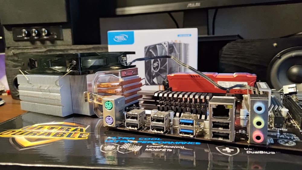 Комплект Gigabyte 970A-DS3P + AMD FX 8300 + 32Gb Kingston HyperX 1866