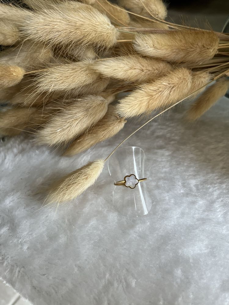 Conjunto Anel + Brincos em Flor