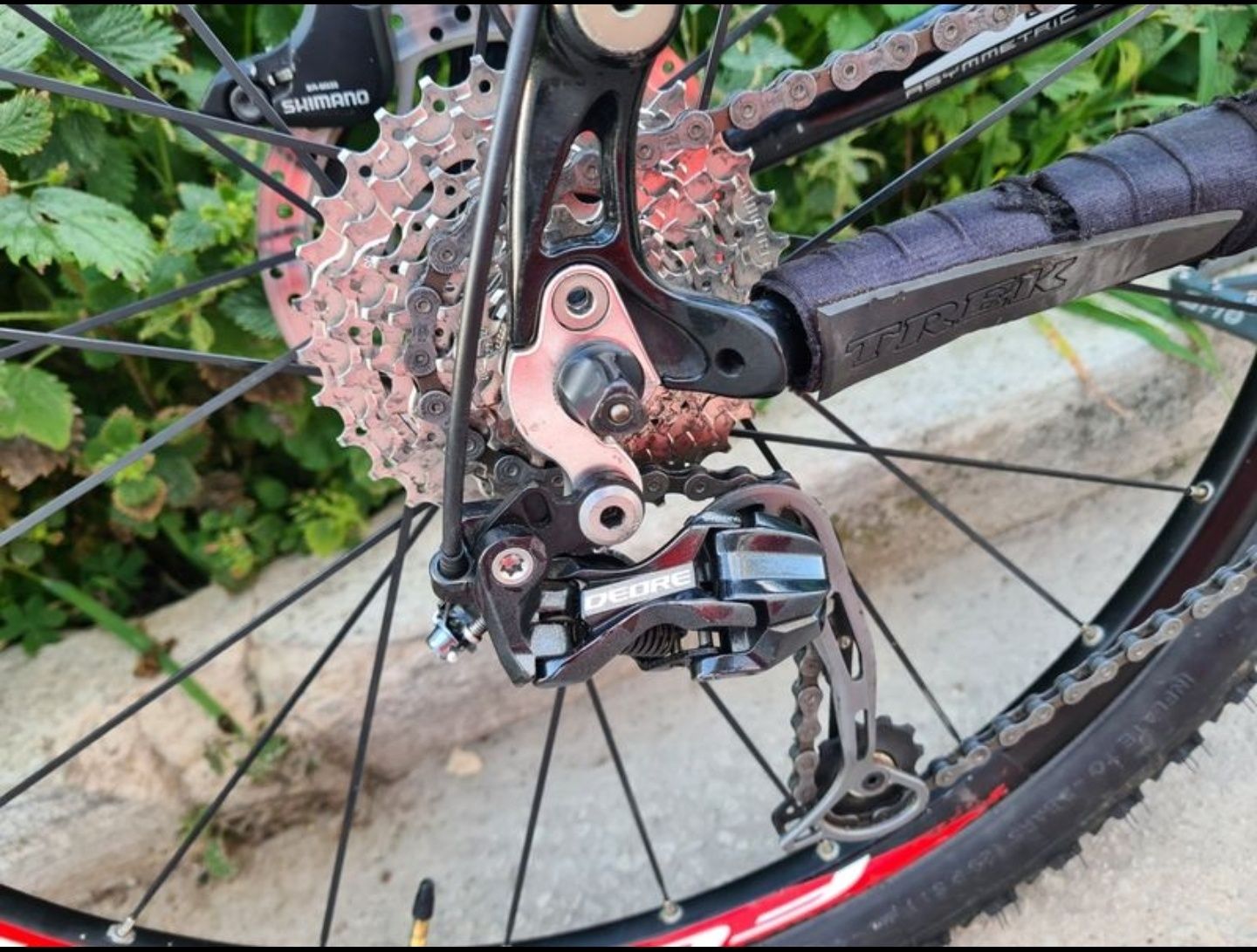 Bicicleta trek aluminio dupla suspensão