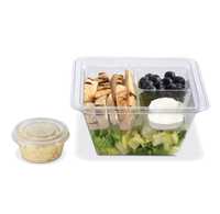 Embalagens de take-away/refeições/snacks embalados