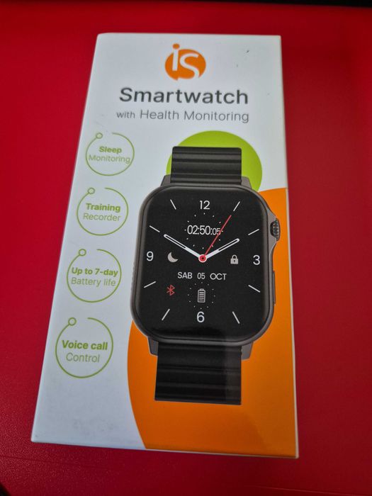 Smartwatch iservice com monitoramento de saúde, novo