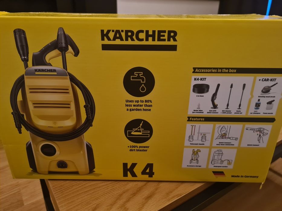 Myjka ciśnieniowa Karcher k4 + car kit