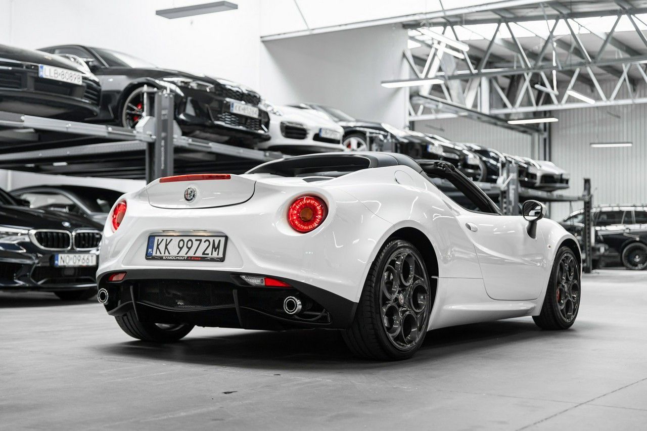 Alfa Romeo 4C SPIDER, Salon PL, Jeden Właściciel, Niski Przebieg, Faktura VAT