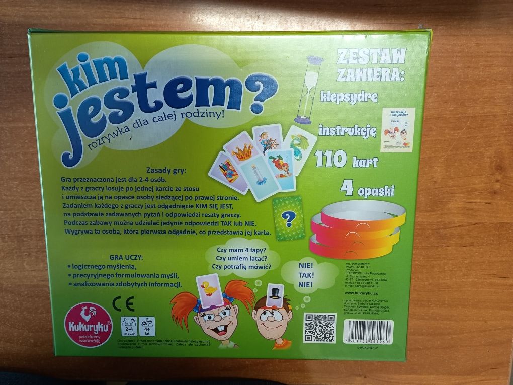 Kim jestem gra NOWA Kim jestem