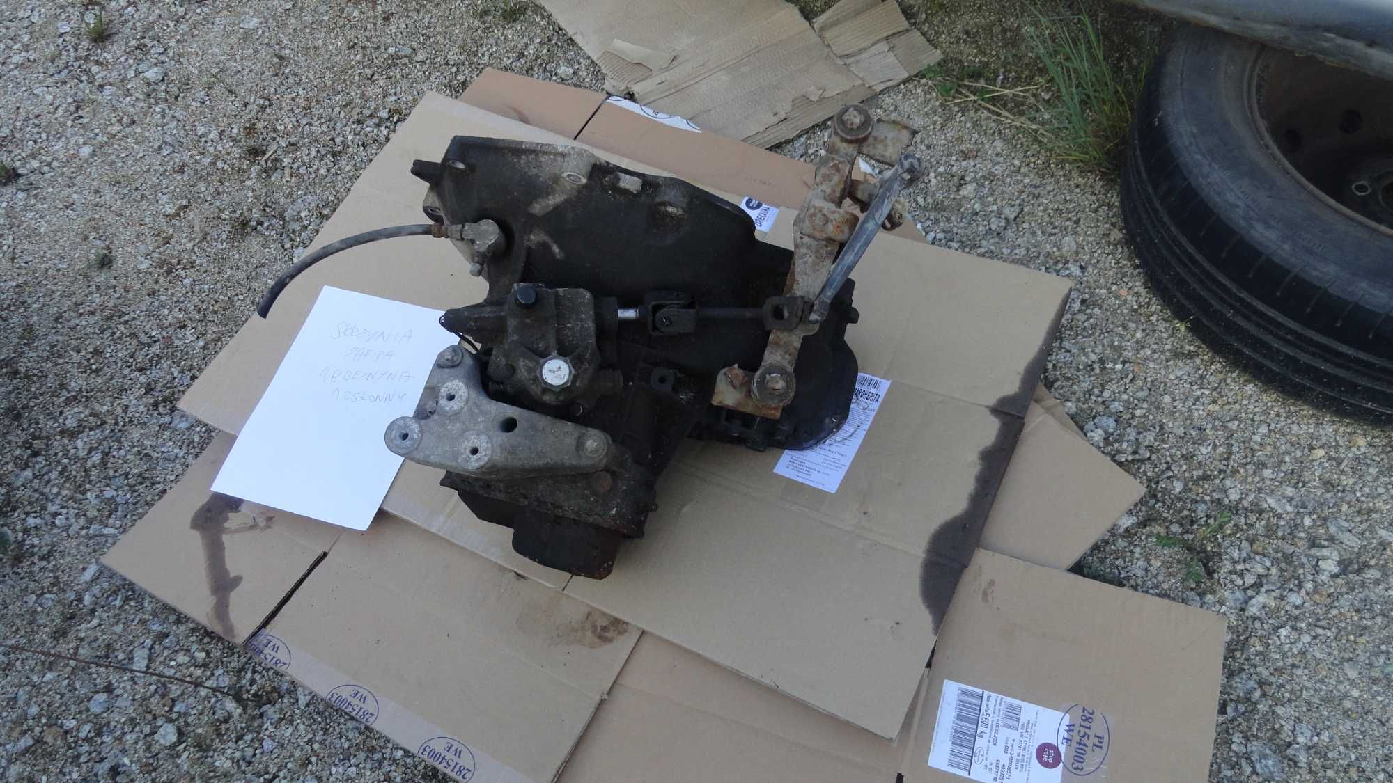 Skrzynia Biegów Opel Zafira A Silnik 1,8 Benzyna 125 KONNY Demontaż