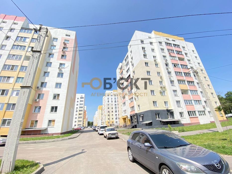 Дуже простора 3к.кв. 76 м2, ЖК Миру-2, м. ХТЗ, Новобудова