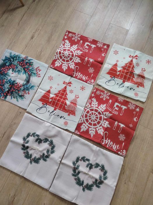 Poszewki świąteczne 45x45