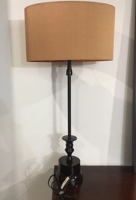 Candeeiro NOVO luxo design Inox Pedra Vidro - NOVO c etiqueta