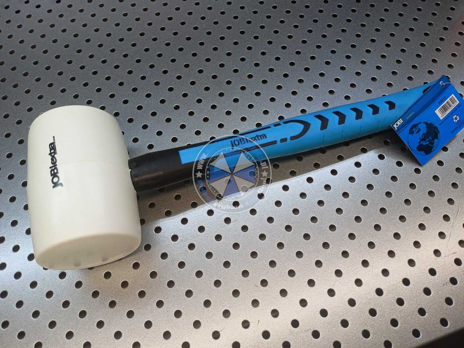 Młotek gumowy FIBERGLASS 900g 75mm Młotek gumowy 900g Młotek gumowy 75