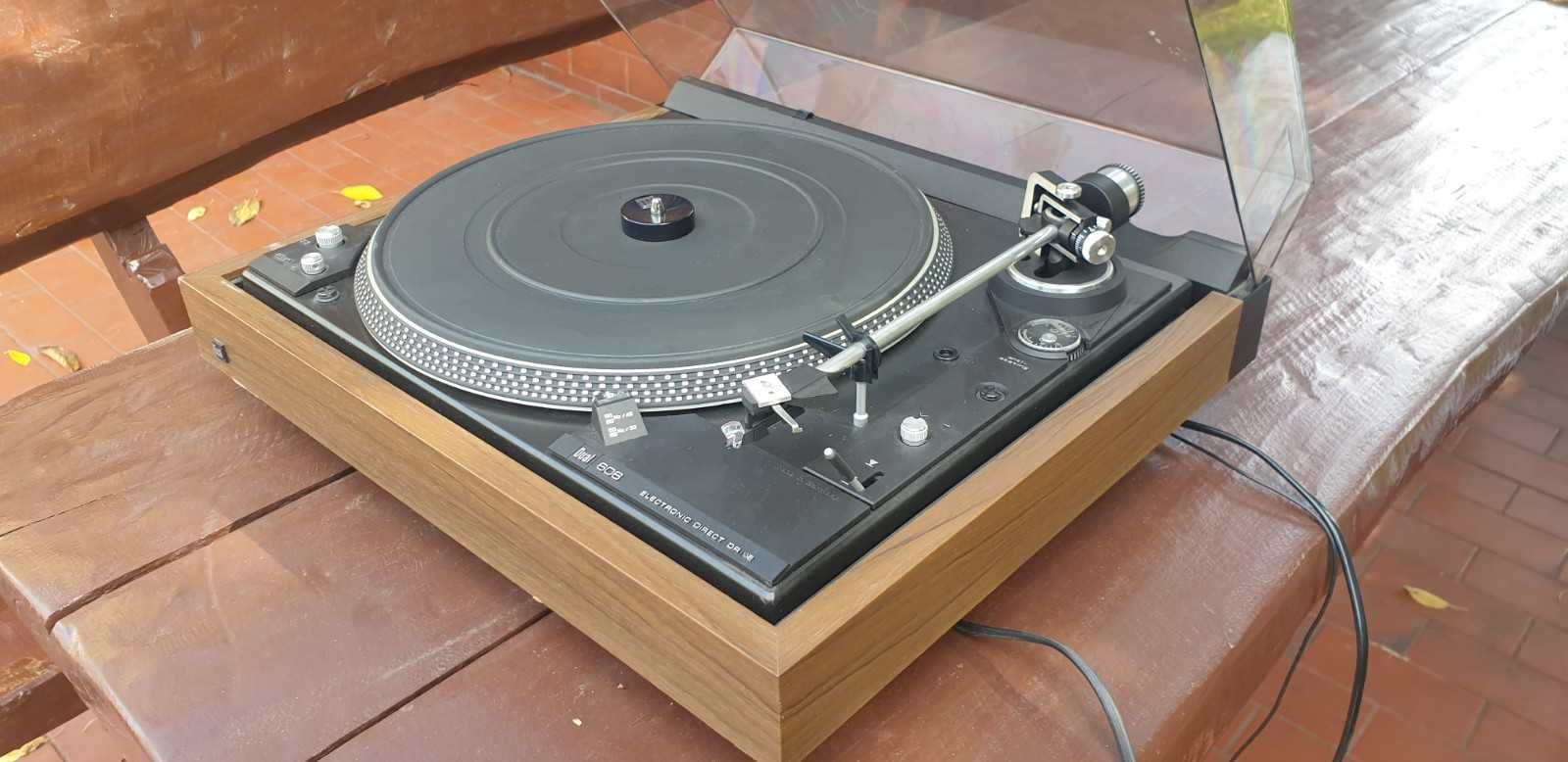 Gramofon DUAL 606 Direct Drive pół automat Vintage