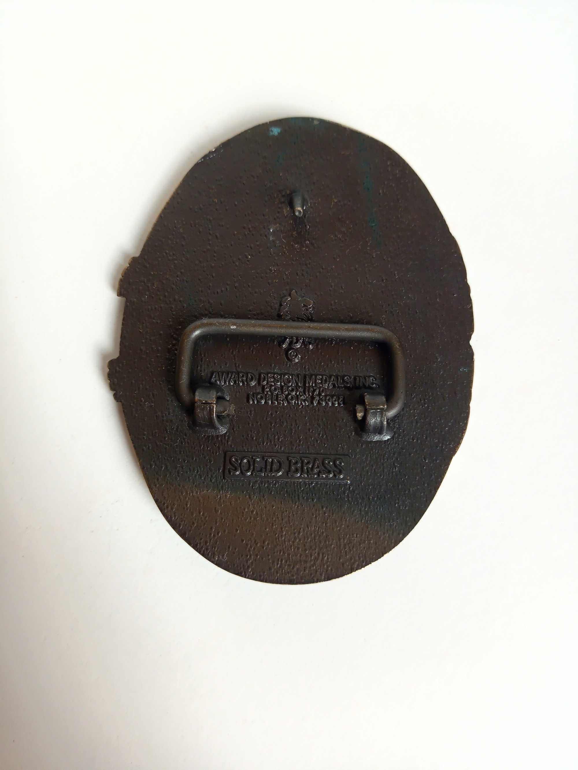 Klamra myśliwska do pasa Solid Brass