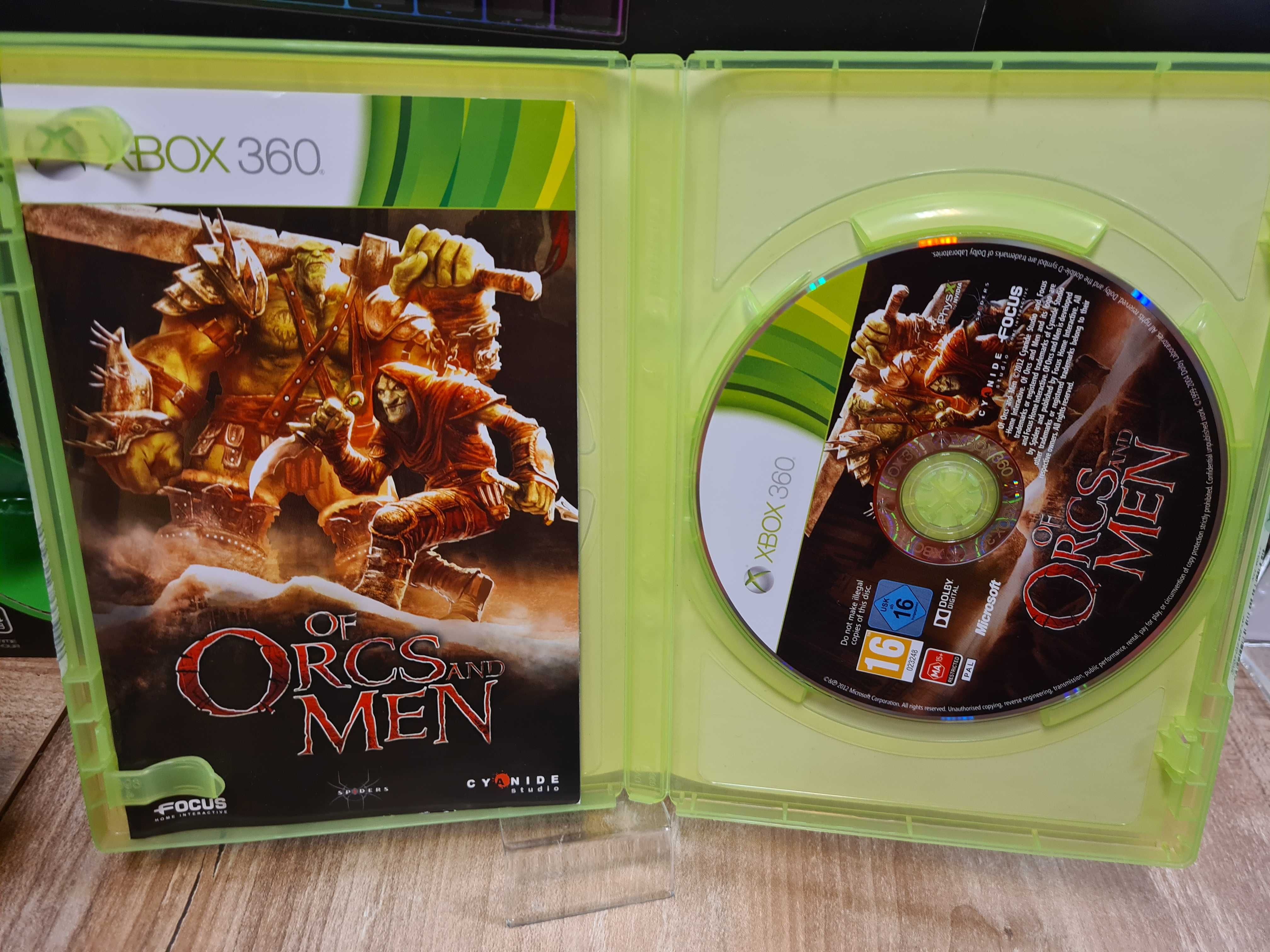 Of Orcs and Men XBOX 360, Sklep Wysyłka Wymiana