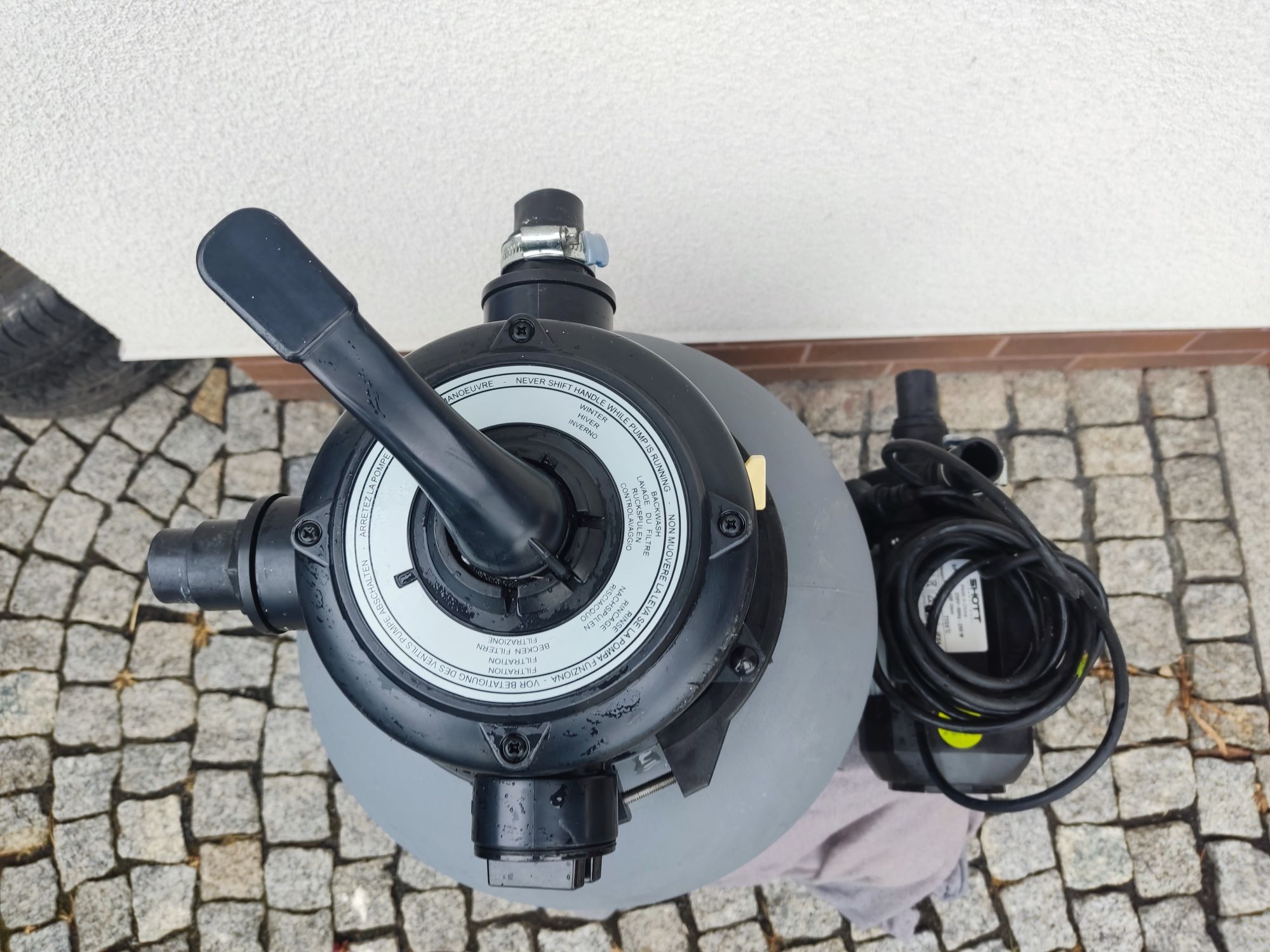 Pompa i filtr piaskowy do basenu