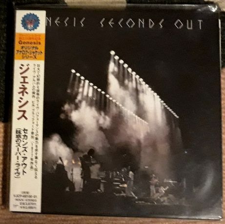 Genesis Seconds Out Japan Obi cd new