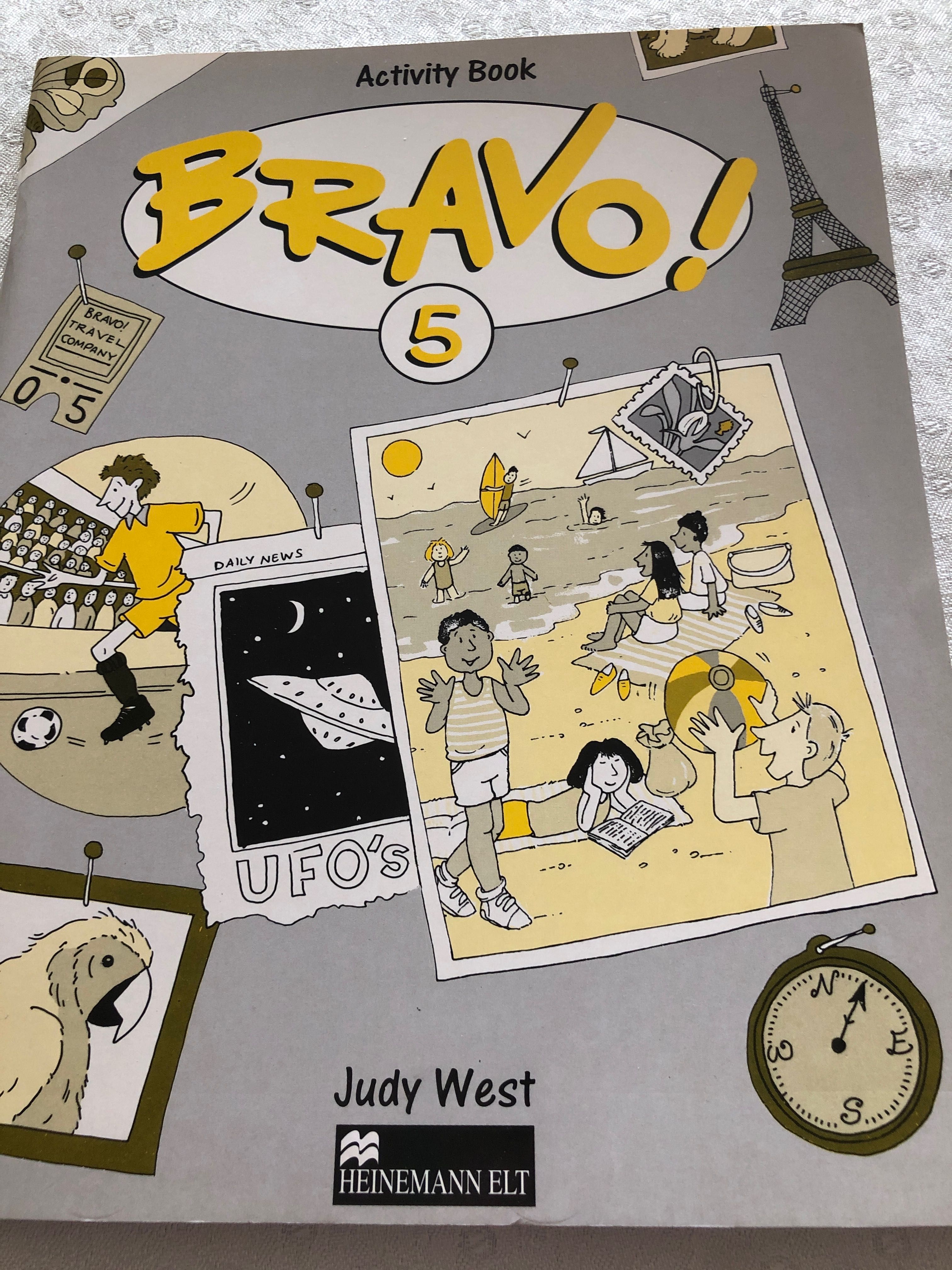 „Bravo 5” Pupil’s Book, Activity Book, kaseta gratis