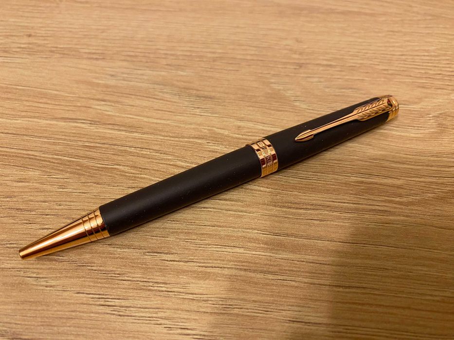 Długopis Parker Premier, Soft Brown GT, FR, ca. 2017