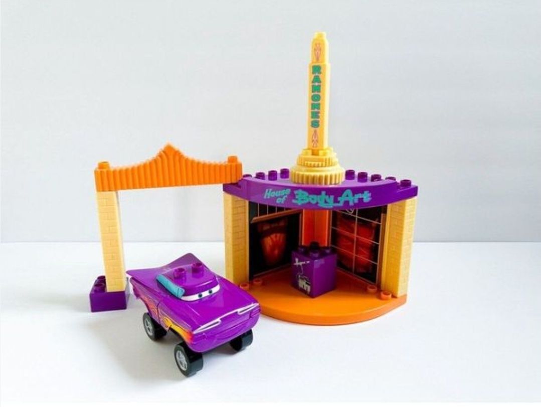 Mega Bloks Disney Cars Гараж House of Body Art