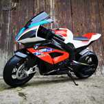 Motocykl BMW M PERFORMANCE Ścigacz Elektryczny Auto Akumulator DZIECI