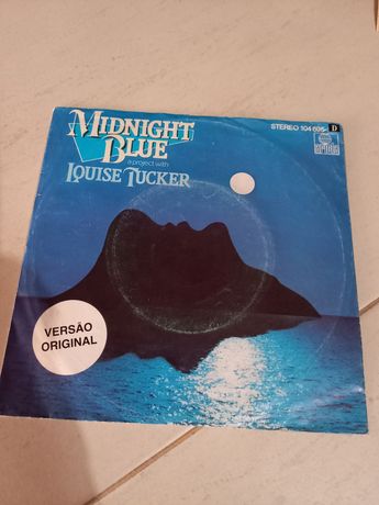 Disco single de vinil Midnight blue