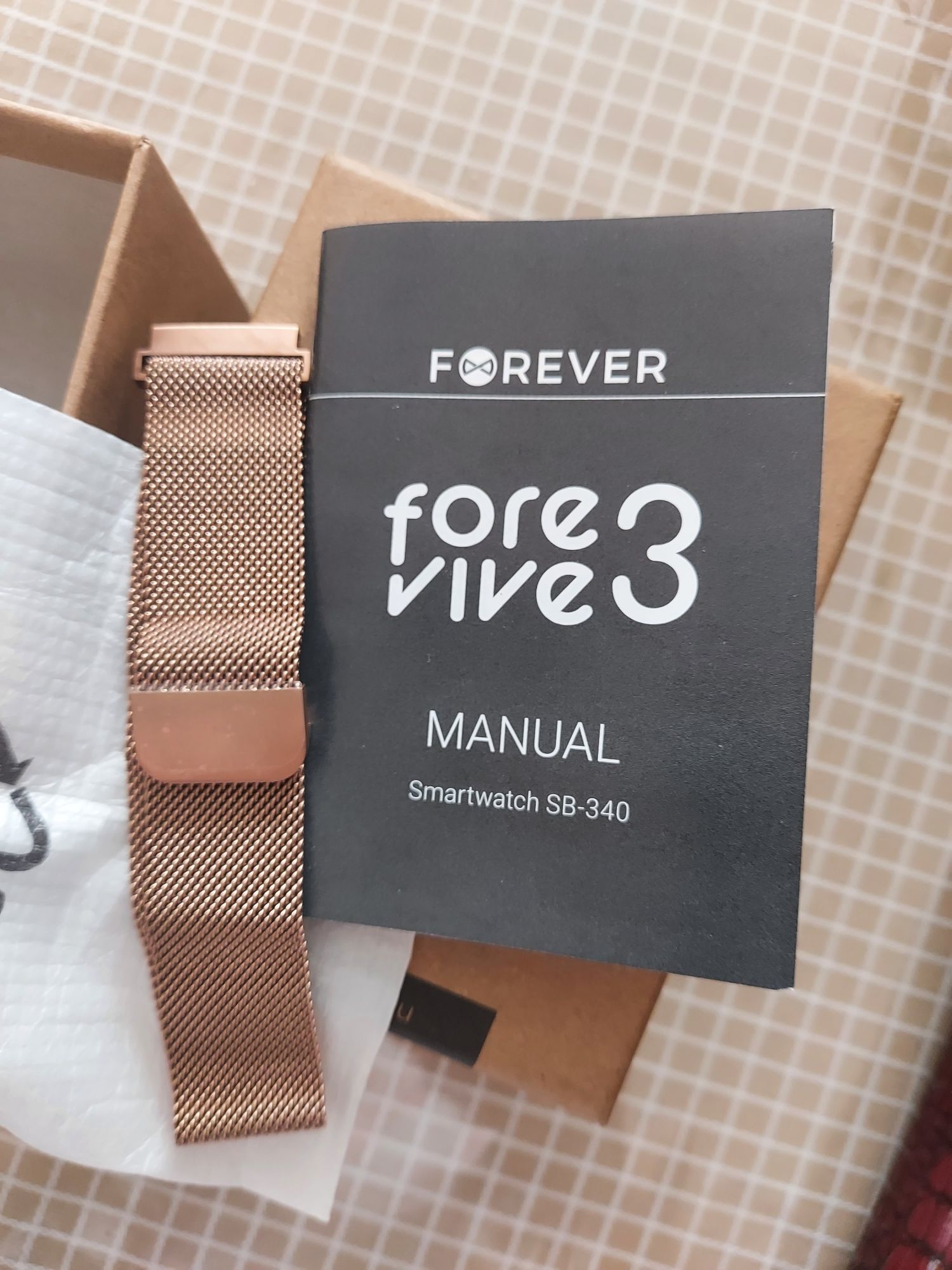 Smartwatch Forever 3 .nowy