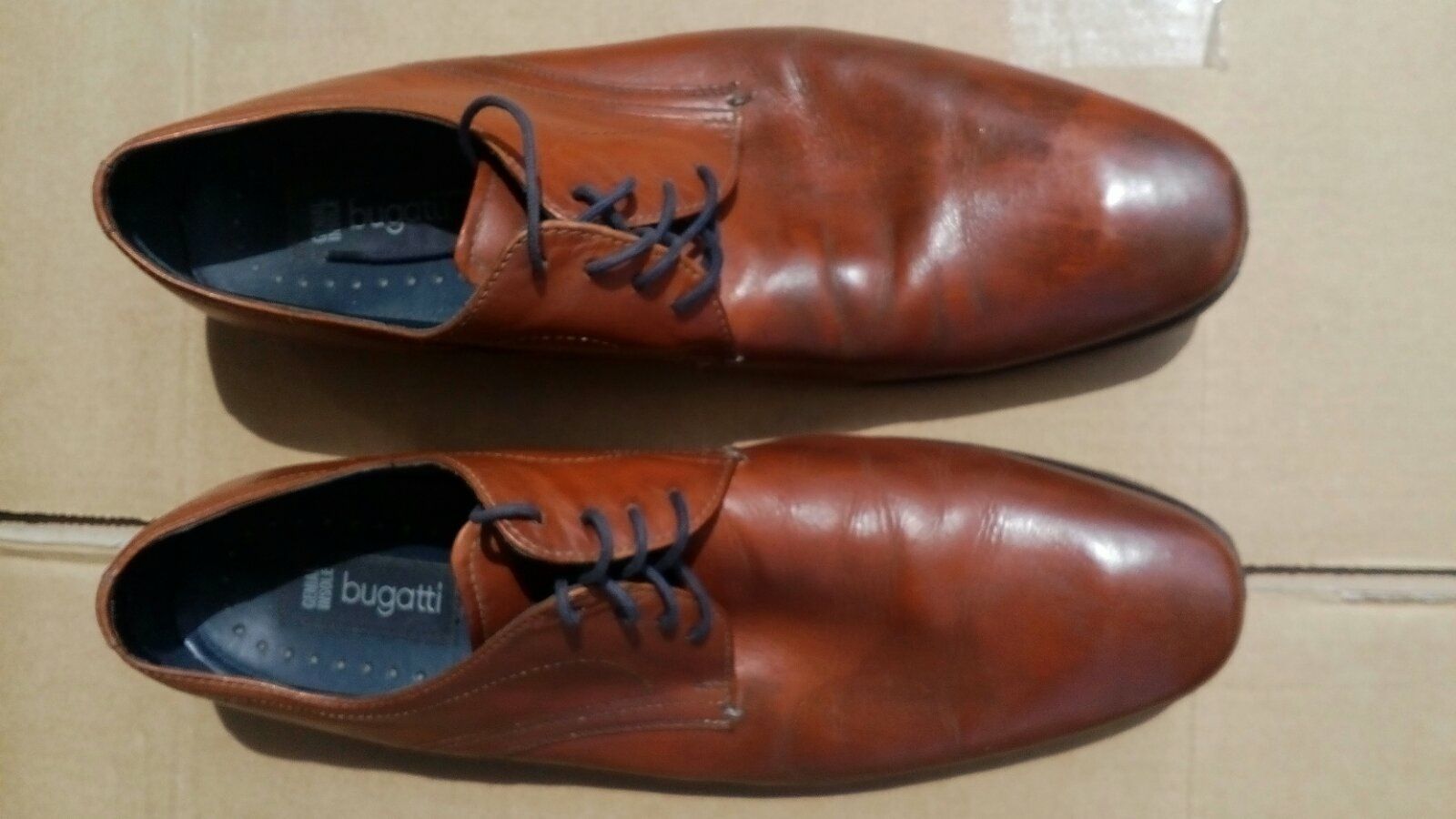 Туфли брендовые Bugatti (кожа)